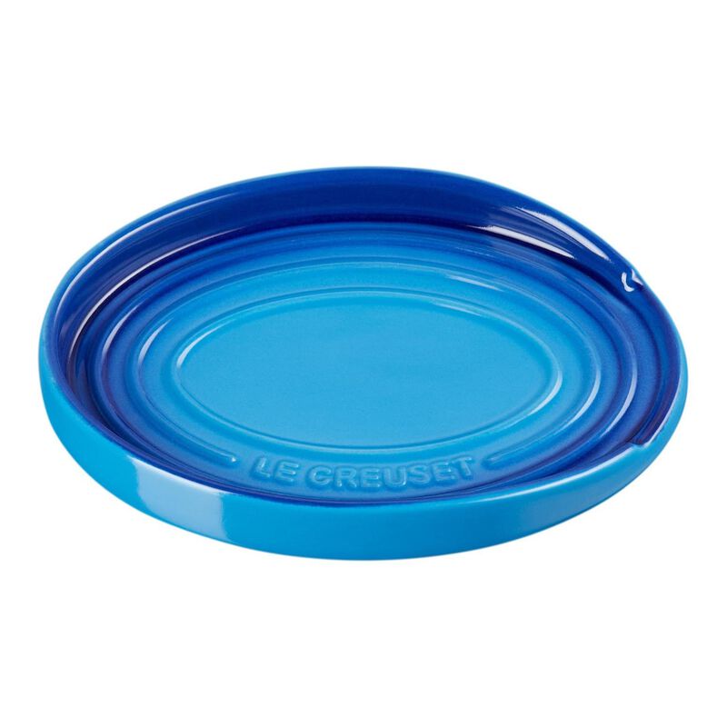 Le Creuset Oval Spoon Rest - Azure Blue image number 0